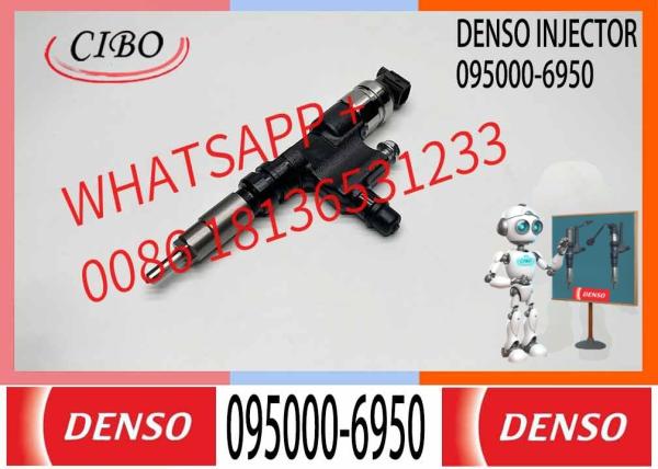 DENSO Common Rail Injector 095000-6950 095000-6951 095000-6952 23670-E0330 For HINO 500 Series J05 5.2D Diesel ENGINE