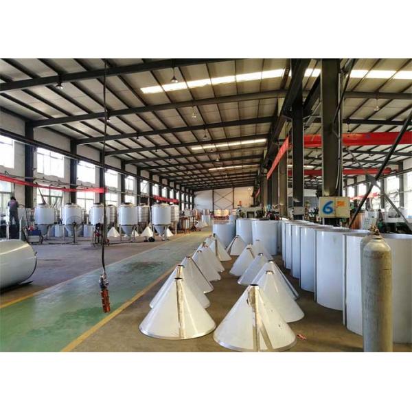 Commercial Brewery Craft Beer Equipment , Brewpub Equipment Of Sus304 Material