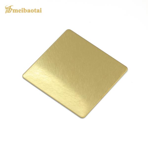 Почищенное щеткой покрытие ASTM цвета Pvd плиты SS вибрации листа нержавеющей стали волосяного покрова