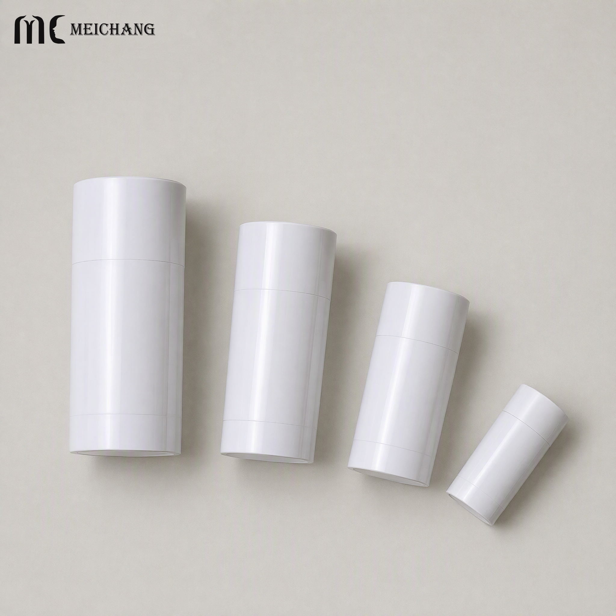 15ml / 30ml / 50ml / 75ml Round Twist-Up Deodorant Stick Container(MC-XT-1121)