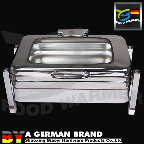 Diâmetro aquecendo-se por atrito oblongo elegante da bandeja do alimento do prato 9L GN 1/1 do hotel. Para o equipamento da cozinha