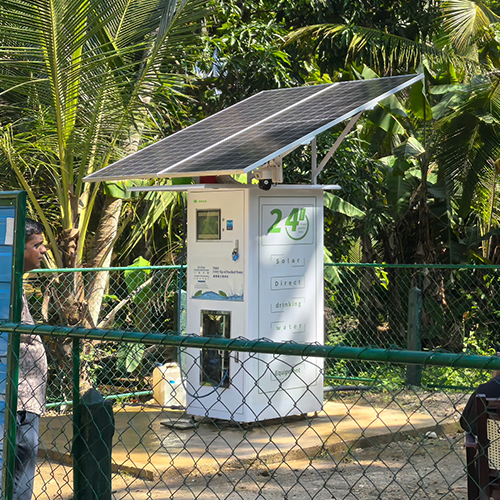 Reverse Osmosis Filtration Solar Energy Water Treatment Machinery, RO Water System