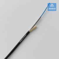 Simplex SM Spiral Armored Fiber Cable 3.0mm Black LSZH Rodent Resistant FTTH