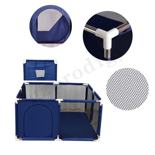 Prodigy Breathable Outdoor Portable Baby Playard Height 25 Inch Multiscene Portable Baby Playard