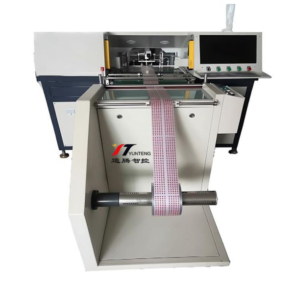 Yunteng Intelligent Control YT-500LP Series Fully Automatic Dual-Head Roll-to-Roll Punching Machine | CCD Visual Positioning | Ultra-High Precision of ±0.015mm