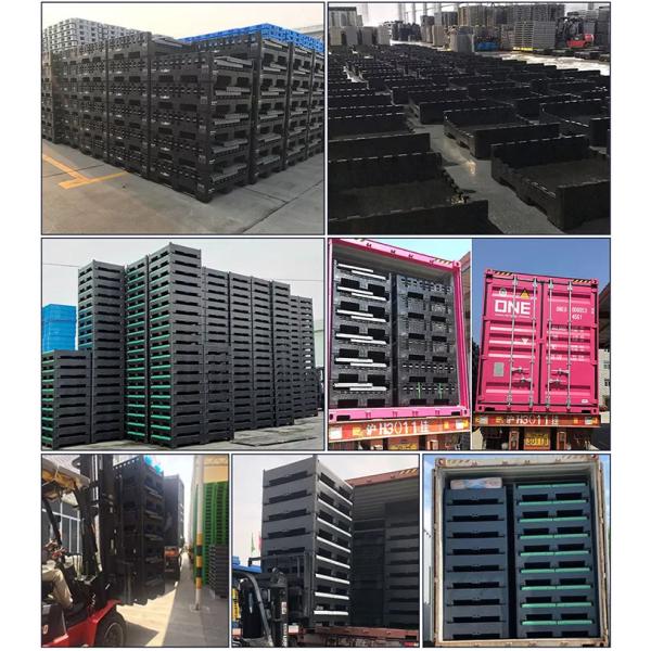 Ящик коробки паллета складчатости HDPE большой пластиковый для фрукта и овоща