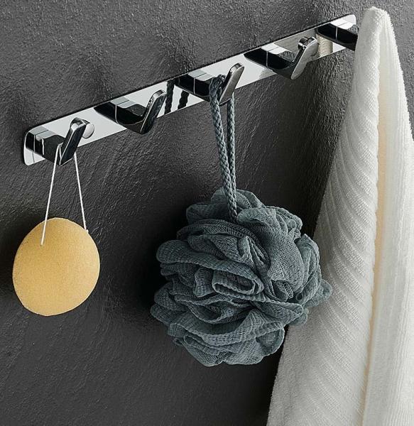 Rustproof Heavy Duty Coat Hooks Wall Mounted For Hanging Coats Hat Bags ODM