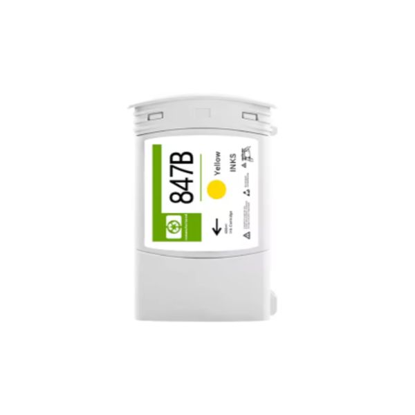 Betcolor 847B Compatible Dye for Cartridge Remanufactured 400ml Disposable Chip Full for for HP DesignJet T1600/T2600/T1700