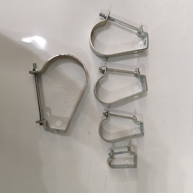 Clevis Pipe EMT Conduit Hanging Clamp Electro Galvanized Adjustable
