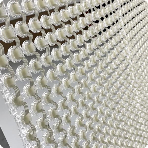 P50 LED Grid Screen Original Flexible Transparent Irregular RGB Curtain Wall