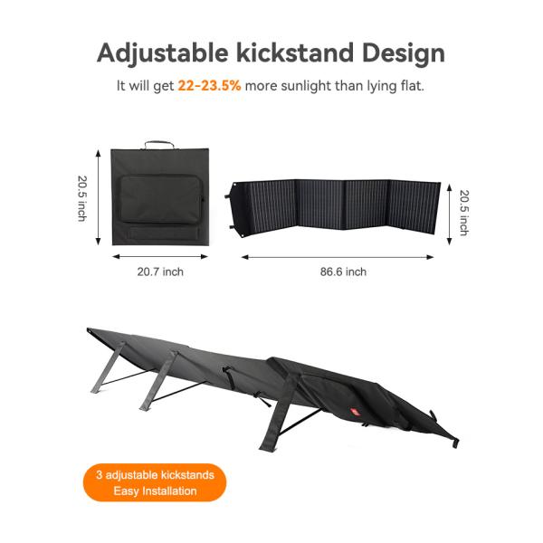 156.75mmx156.75mm Клетка 18V 100w портативный солнечный панель набор для подзарядки на ходу