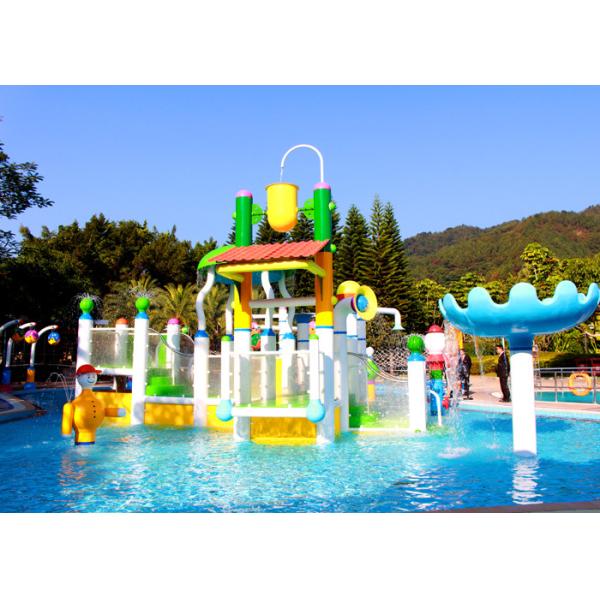 Colorful Fiberglass Material Water Entertainment Equipment Water Slide Pipe