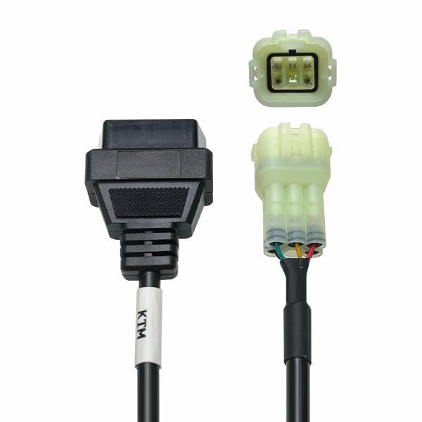 KTM Motorbike ECU Tune Diagnostic Cable Fits Different Motorcycles OBD 6pin