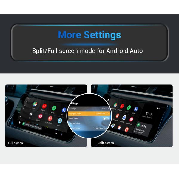 Wired To Wireless Android Auto Carlinkit Carplay Box For Automotive Interconnection