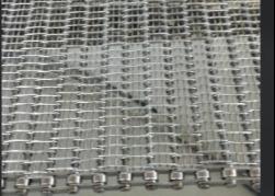 Customized Chain Mesh Conveyor Belt 304 Stainless Steel Eye Link