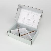 Boîte faite sur commande de Logo Currugated Paper Shipping Packaging pour le cosmétique