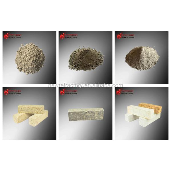 Gray High Alumina Castable Cement Refractory with Excellent Thermal Shock Resistance