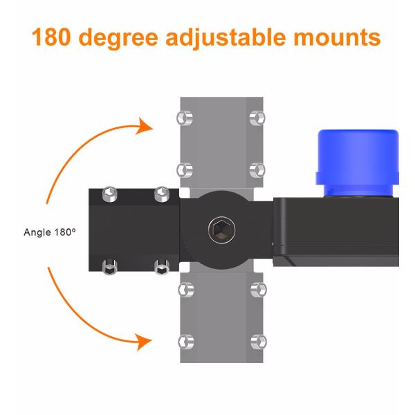 дорога света IP66 коробки ботинка СИД 200W сильная освещая парк 150LM/W мостов