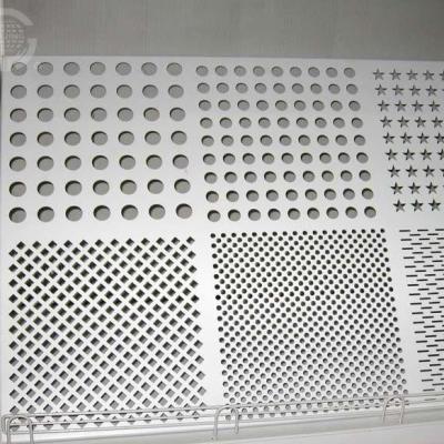 635 Mesh Perforated Screen Mesh Aluminum Punching Metal Sheet For Window