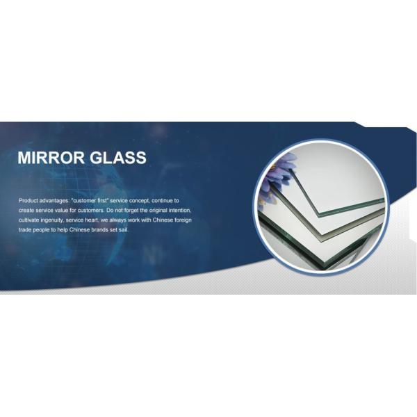 1-4mm Double Coated Anaglyph Aluminum Mirror and Silver Mirrors Glass for Household