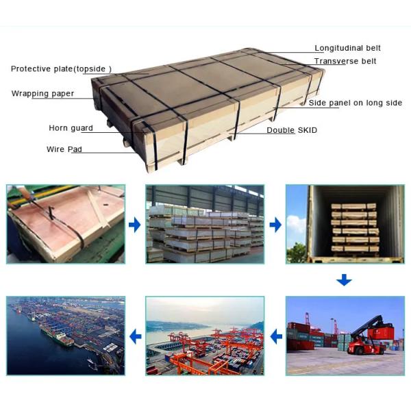 Slit Edge Hot Rolled Stainless Steel Sheet For Decoration 1000mm - 2000mm