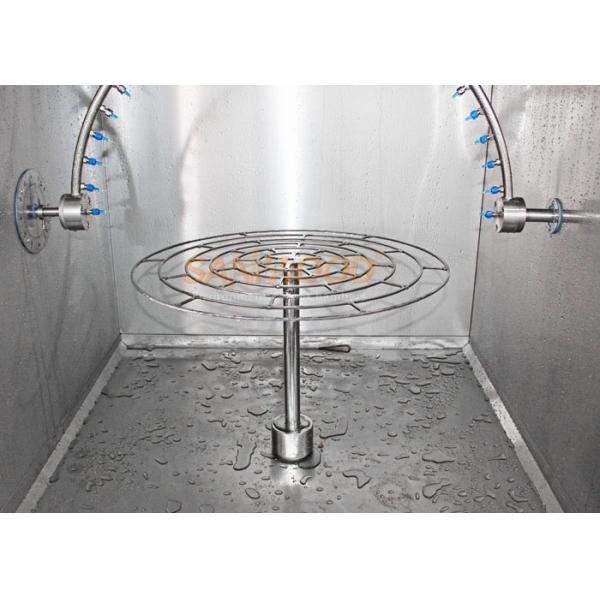 Touch Screen Rain Test Equipment IPX3 IPX4 with Swing pipe Water spray