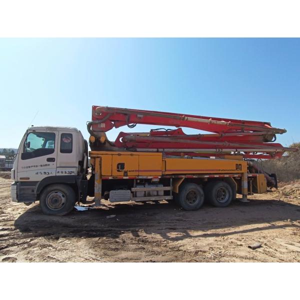 Пуцмайстер 38м Бетонный насос с подержанным бумом и бетонным насосом