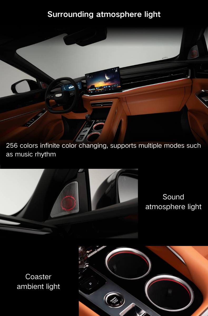 New Generation for Boyue Gasoline Car Low Gas Consumption Compact SUV Leather Electric Adjustable Automatic Transmission