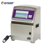 La petite imprimante à jet d'encre en ligne de caractère Machine Touch Screen montrent pour le groupe de date
