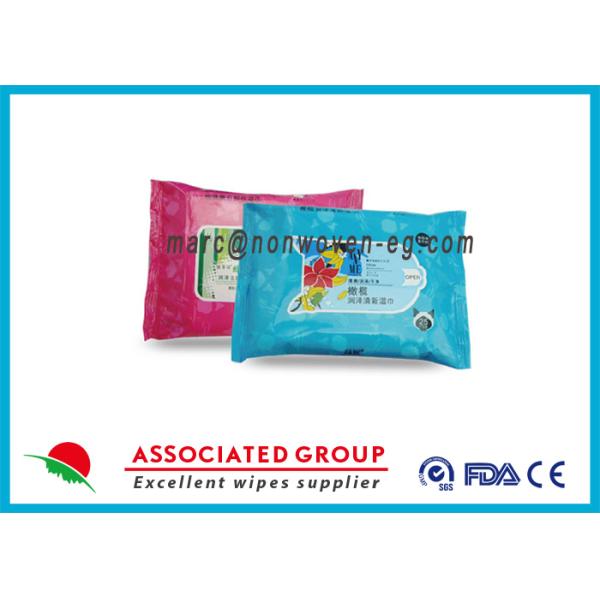 El removedor orgánico del maquillaje limpia el rayón femenino 100% de la higiene sin alcohol