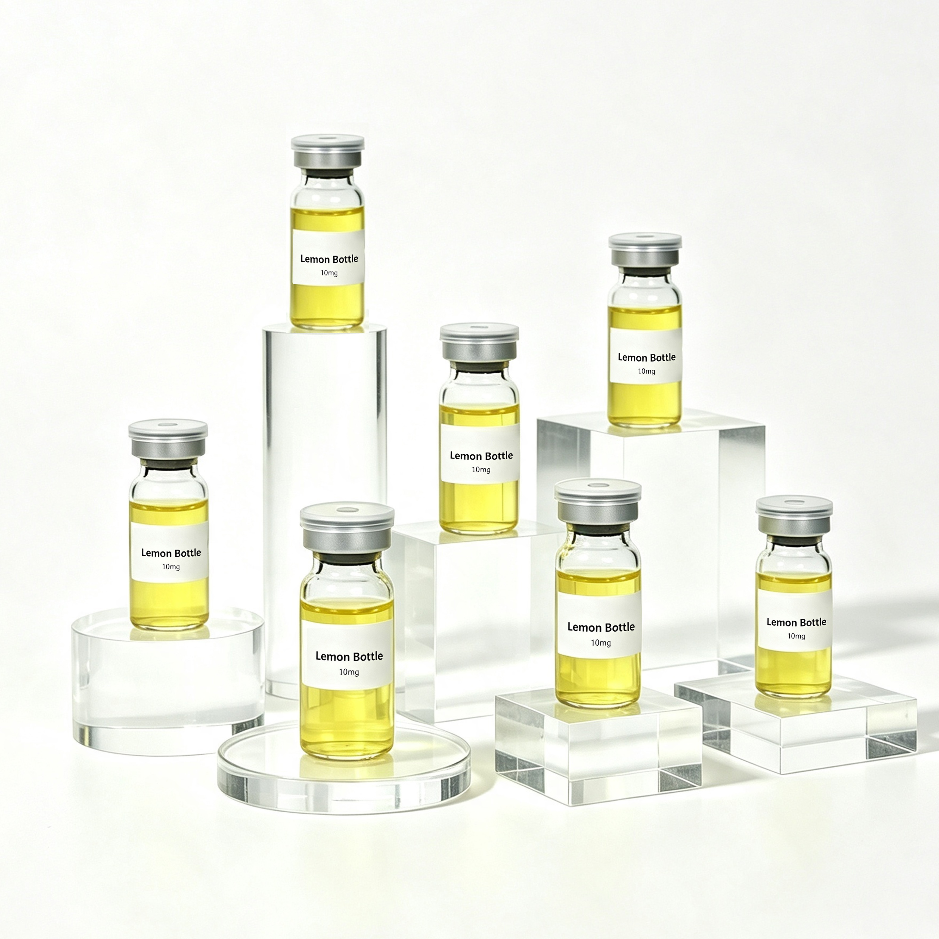 Pure Lemon Solute with Vitamin C Refining Pores and Rejuvenating Skin