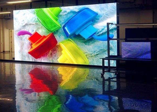 A parede video interna 3840 do diodo emissor de luz da sala refresca a taxa morre estrutura do alumínio de carcaça