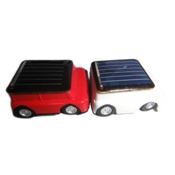 Niños Juguetes de plástico coloridos para coches con energía solar Juguetes educativos pequeños 32*23*15mm