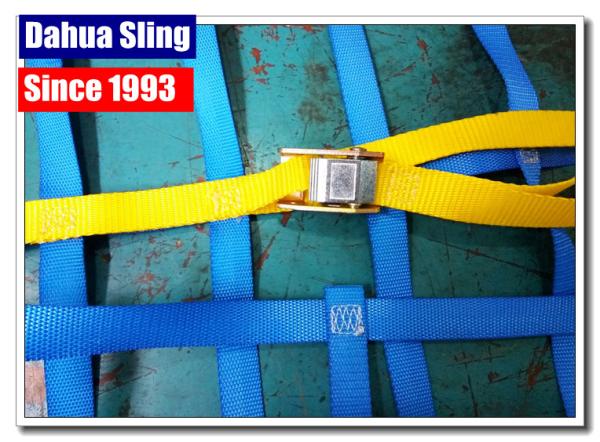 Green Nylon Webbing Tape 6g / M Roll , Heavy Duty Nylon Straps 80kg Breaking Strength