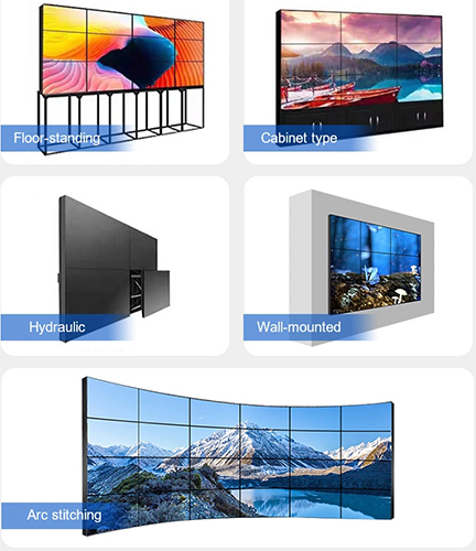 55 Inch 3x3 1920*1080 0.88mm Bezel Lcd Video Monitor