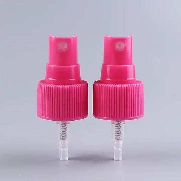 24/410 Plastic 24mm Fine Mist Sprayer Pink Perfume Alcohol Spray Pump For Bottle