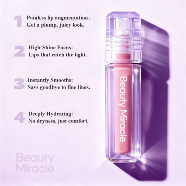 Waterproof Vegan Tini Lip Gloss Tube Long-lasting Creamy Personal Label Lip Gloss Custom logo