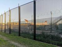 Cercas de seguridad antiascensión de acero Clearvu Q195