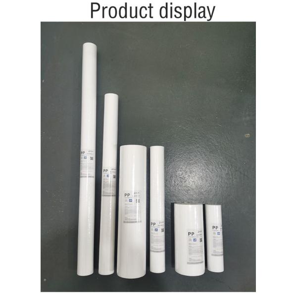 PP Spin Filter Water Filter Cartridge Price 20 Inch Pre Sedimentation Cartridge 20x4.5 Large Household RO System Machine