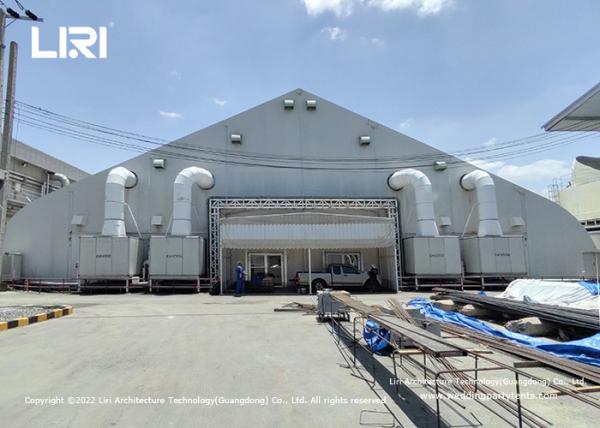 Large Marquee Curve TFS Tent For Trade Exhibition Hall
