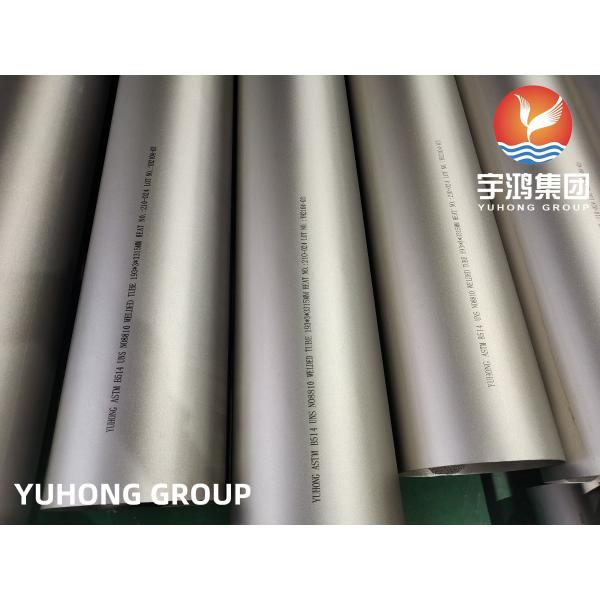 ASTM B514 NO8810 Инколой 800H Сварные котловые трубы из никелевого сплава