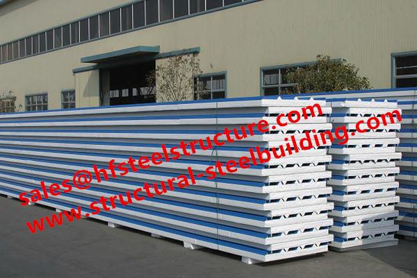 EPS Sandwich Cold Room Panel Width 950mm Used For Wall and Roof Decoration