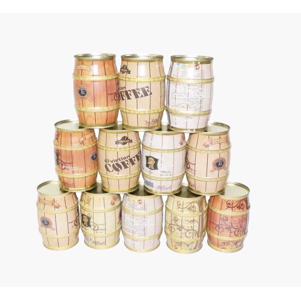 Nice-can Customized Printing Small Tea Coffee Tin Coffee Can Tin Tea Container for Buyer