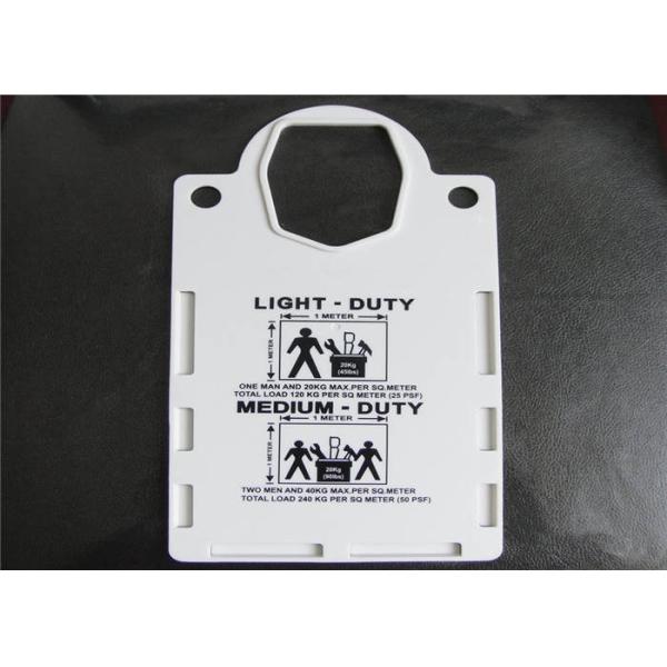 ABS Plastic Scaffolding Safety Products Scaffolding Tag Holder Lookout Warning Sign