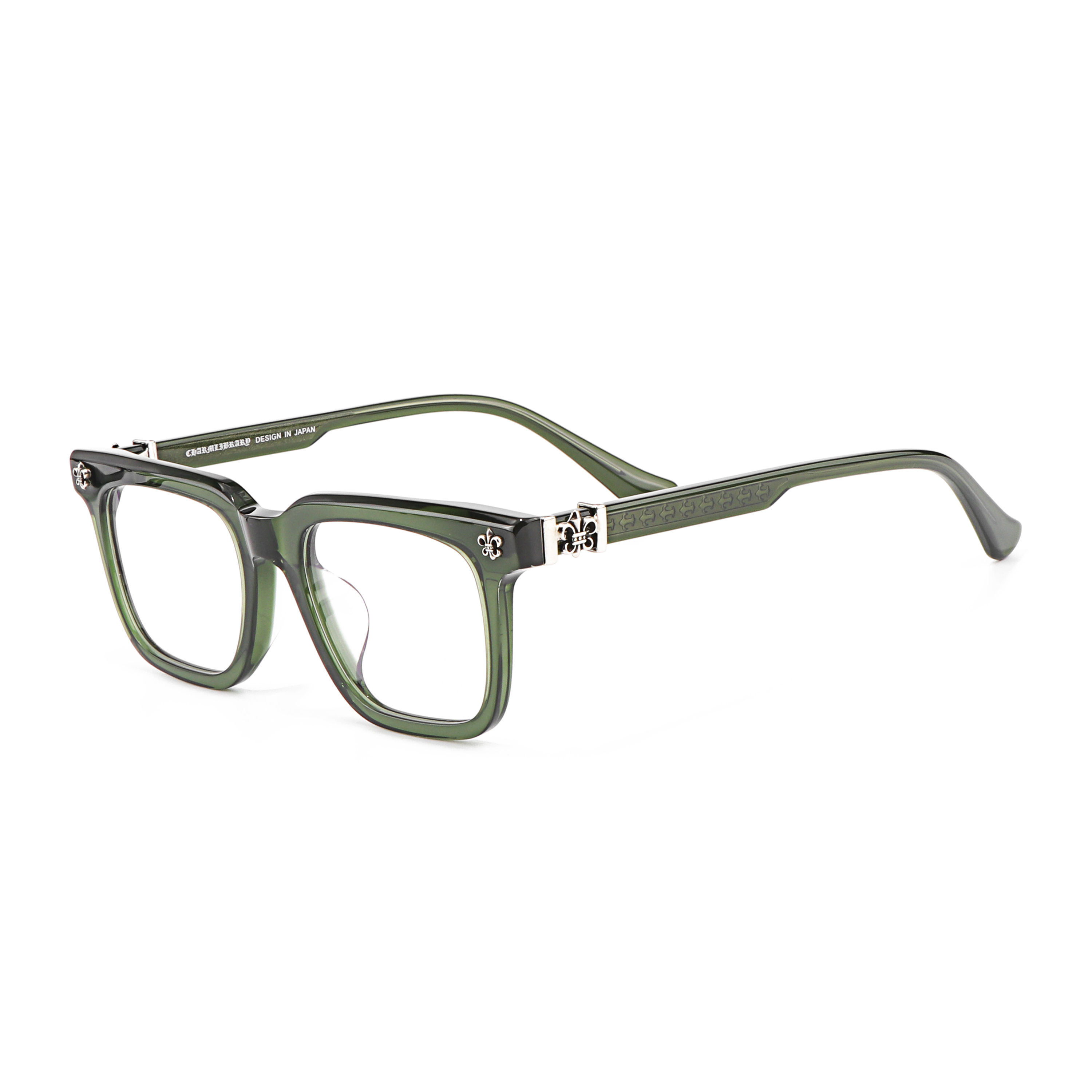 Good Quality Light Acetate Black Silver Gold  Optical Prescription Presbyopia Multifocal Glasses Shop Eyeglass Frame for Women