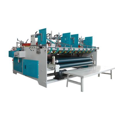 Dobrador semi automático ondulado Gluer da caixa, dobrador e máquina de Gluer