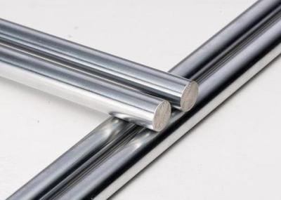 1045 / 45C Hard Chrome Plated Steel Rod  Chrome Round Bar 800 - 1200 HV Surface Hardness