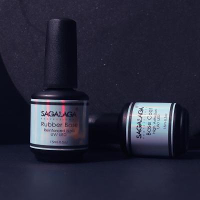 15ml Ridge Filler Soak Off UV LED Gel haut et base de la couche de vernis à ongles