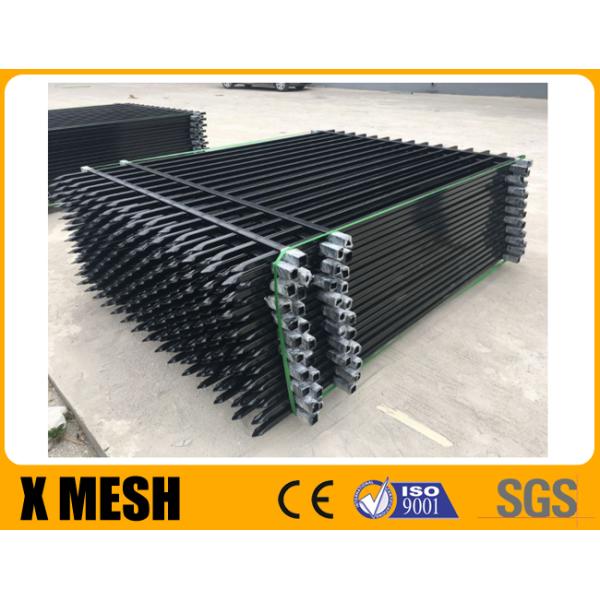 Копья загородки винила пикетчика школы 2000mm тип покрытый винил высокого верхний длины 2400mm