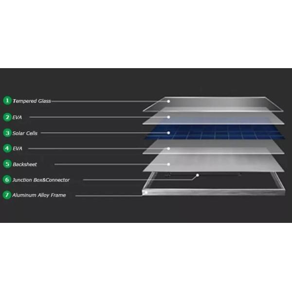 132 Cell Bifacial Dual Glass Monocrystalline Photovoltaic Module 625W Top Performance